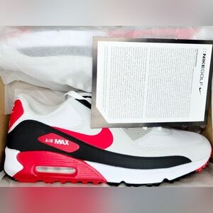 Nike Air Max 90s Golf "University Red" Sz 13 Men NIB
